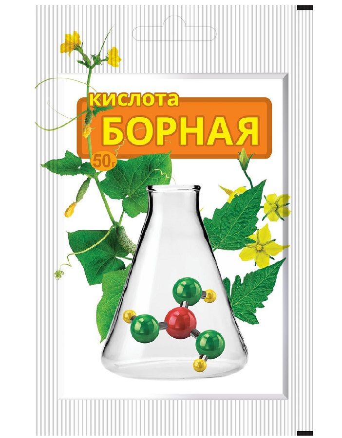 Борная кислота  50 гр