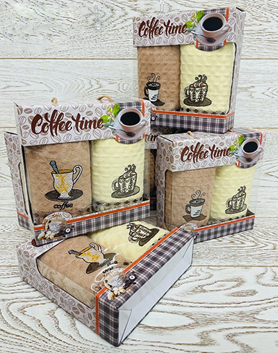 Полотенце для кухни Coffee Time (25х50 см) 2 шт.