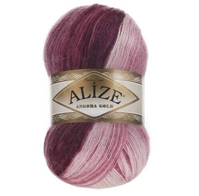 Пряжа Alize Angora Gold Batik № 1895 (550 м) 100 гр.