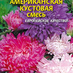 Семена  Астра Американская кустовая  0,3 гр Плазменные семена