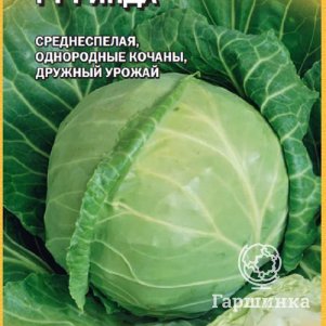 Семена Капуста белокоч. Ринда F1 10 шт. для квашения (Голландия) ЦП Гавриш