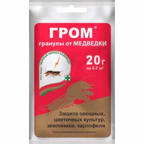 Средство для защиты от вредителей Гром