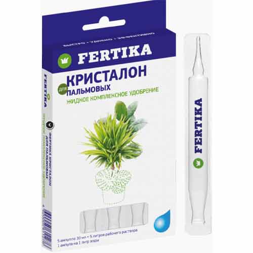Удобрение Кристалон для фикусов и пальм